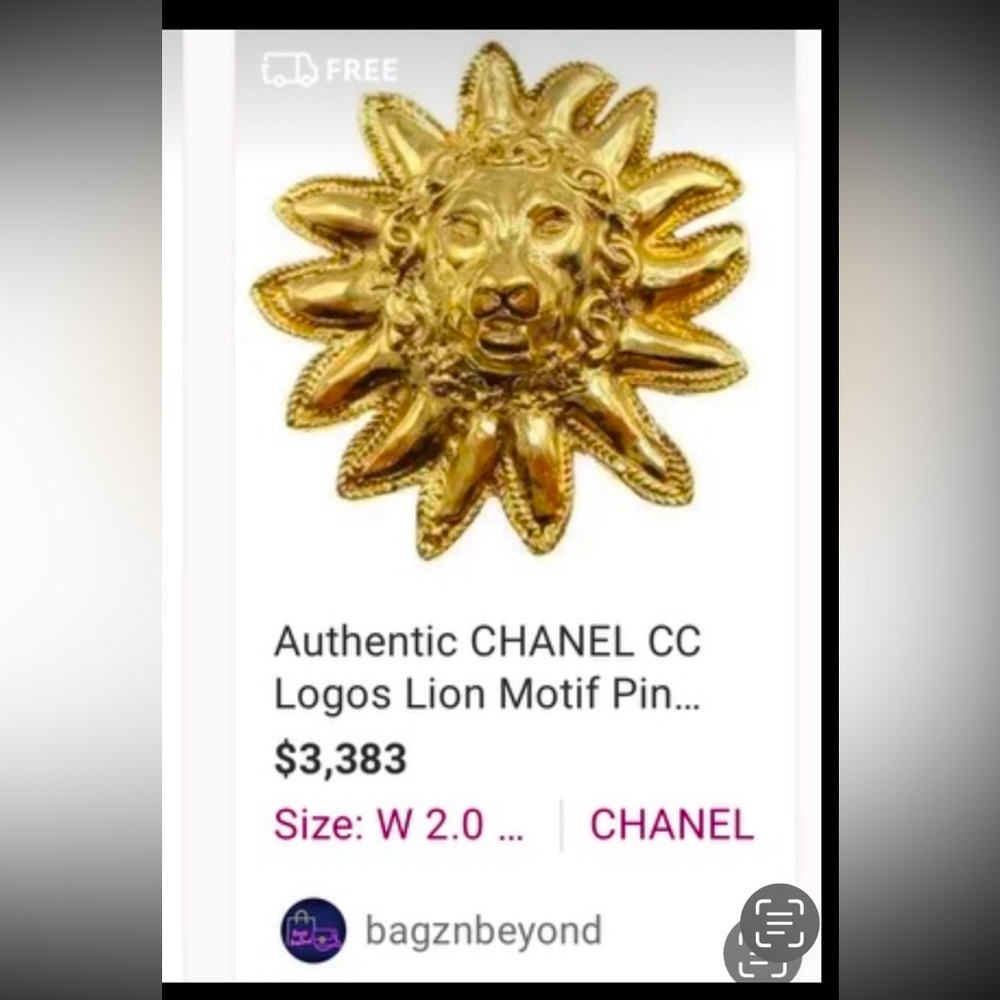 Vintage Chanel Pin/Brooch - Picture 9 of 9